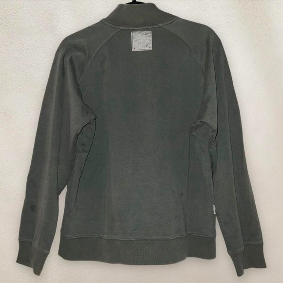 Y2K Nike Track Jacket Full Zip Silver Tag Distressed Letterman Patch Size Large - Picture 2 of 7